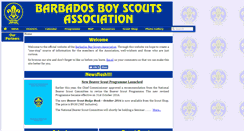 Desktop Screenshot of barbadosscouts.org